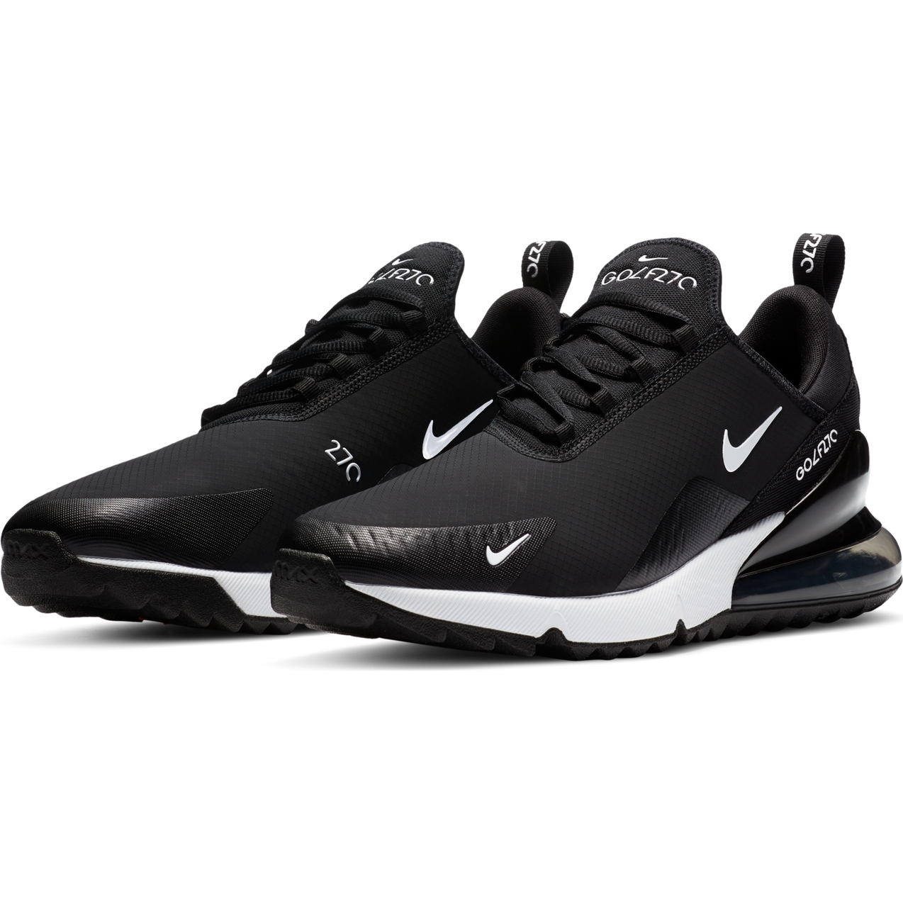 Air Max 270 G Spikeless Golf Shoe - Black/White