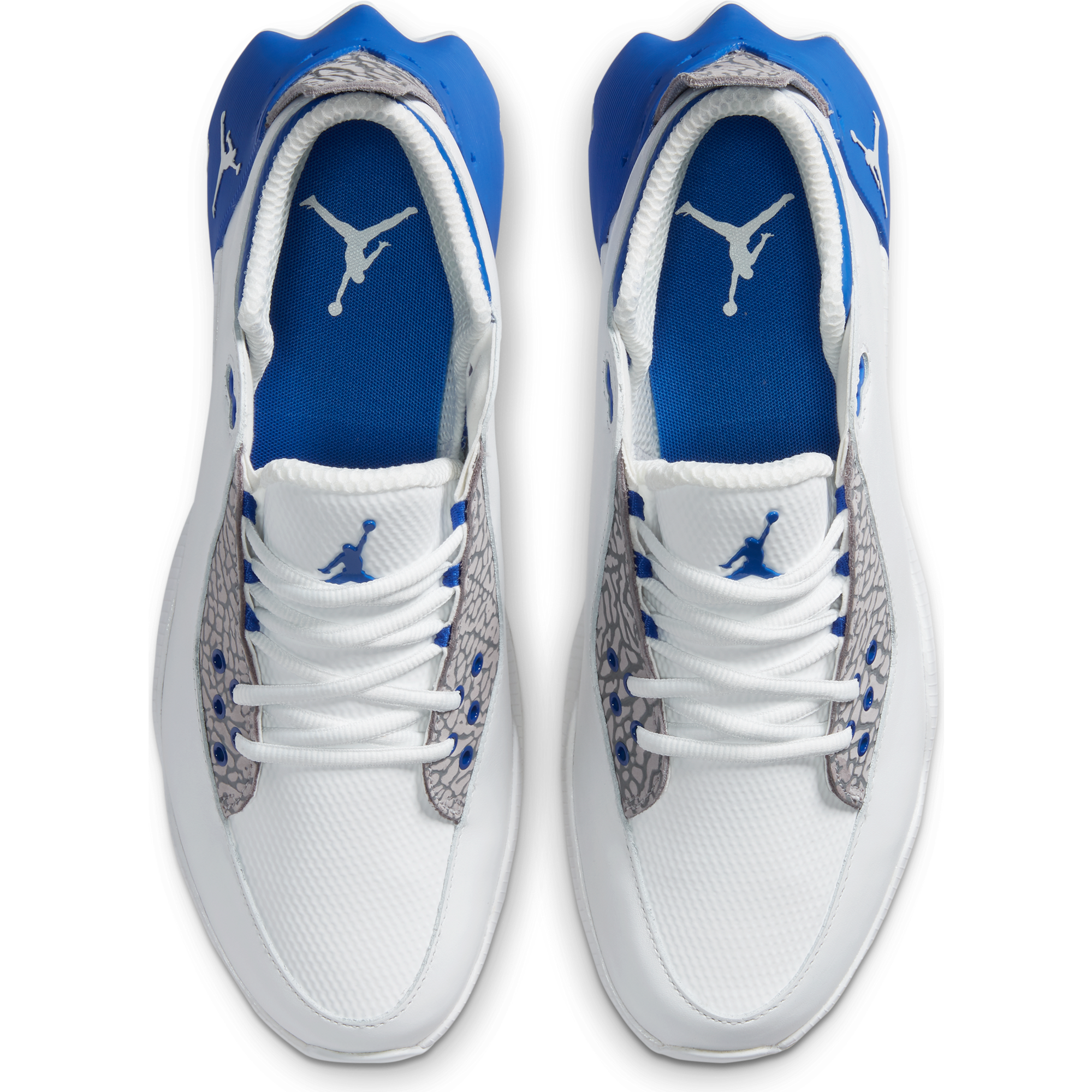 Men's Air Jordan ADG 2 Spikeless Golf Shoe - White/Blue | NIKE | Golf Shoes  | Men's | Golf Town Limited
