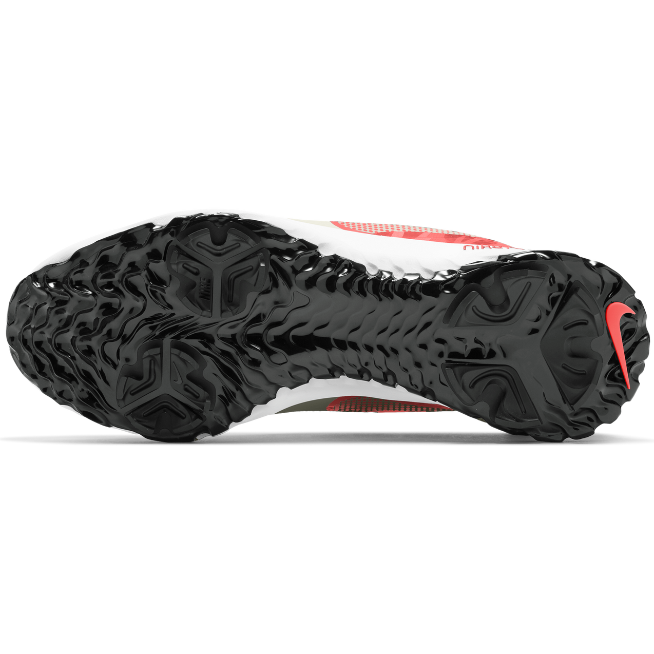 Men's React Infinity Pro Spiked Golf Shoe - Grey/Coral
