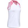 Polo Zinger à blocs de couleur sans manches pour femmes
