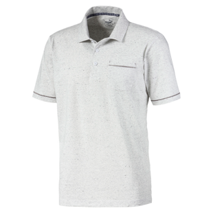 Men's Slub Short Sleeve Polo