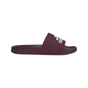 Men's Adilette Slides - Dark Red