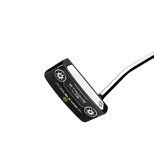 Stroke Lab Black Double Wide Arm Lock Putter with Pistol Grip ODYSSEY