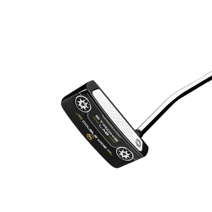 Stroke Lab Black Double Wide Arm Lock Putter with Pistol Grip ODYSSEY