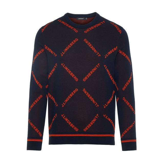 Men's Penn Knit Jacquard Sweater J LINDEBERG