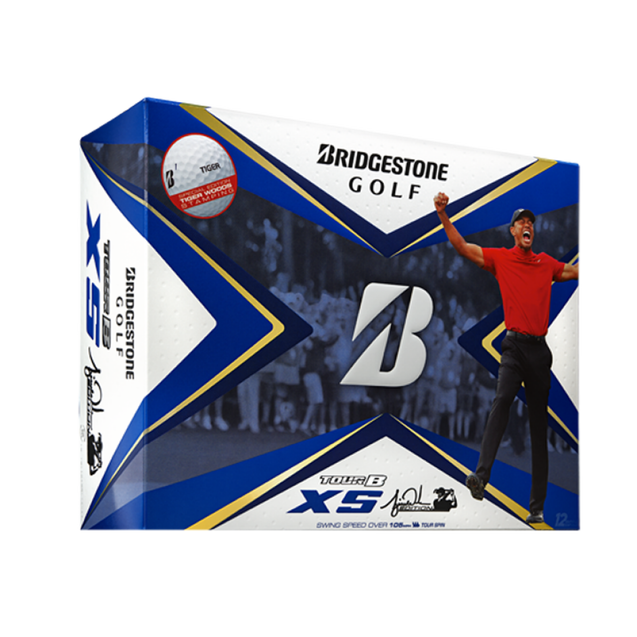 Balles Tour B XS Golf Balls - Tiger Woods Edition BRIDGESTONE