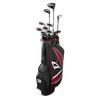 Deep Red Tour Package Set with Cart Bag