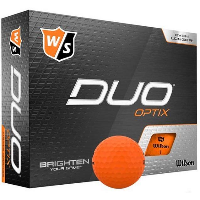 Prior Generation - Duo Optix Golf Balls - Orange WILSON