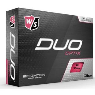 Duo Optix Golf Balls - Pink