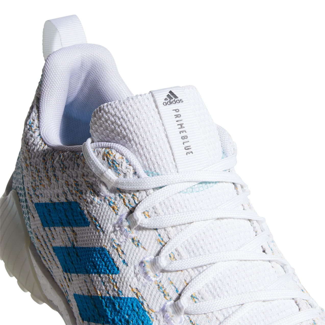 Men's CODECHAOS Primeblue Spikeless Golf Shoe - White/Blue