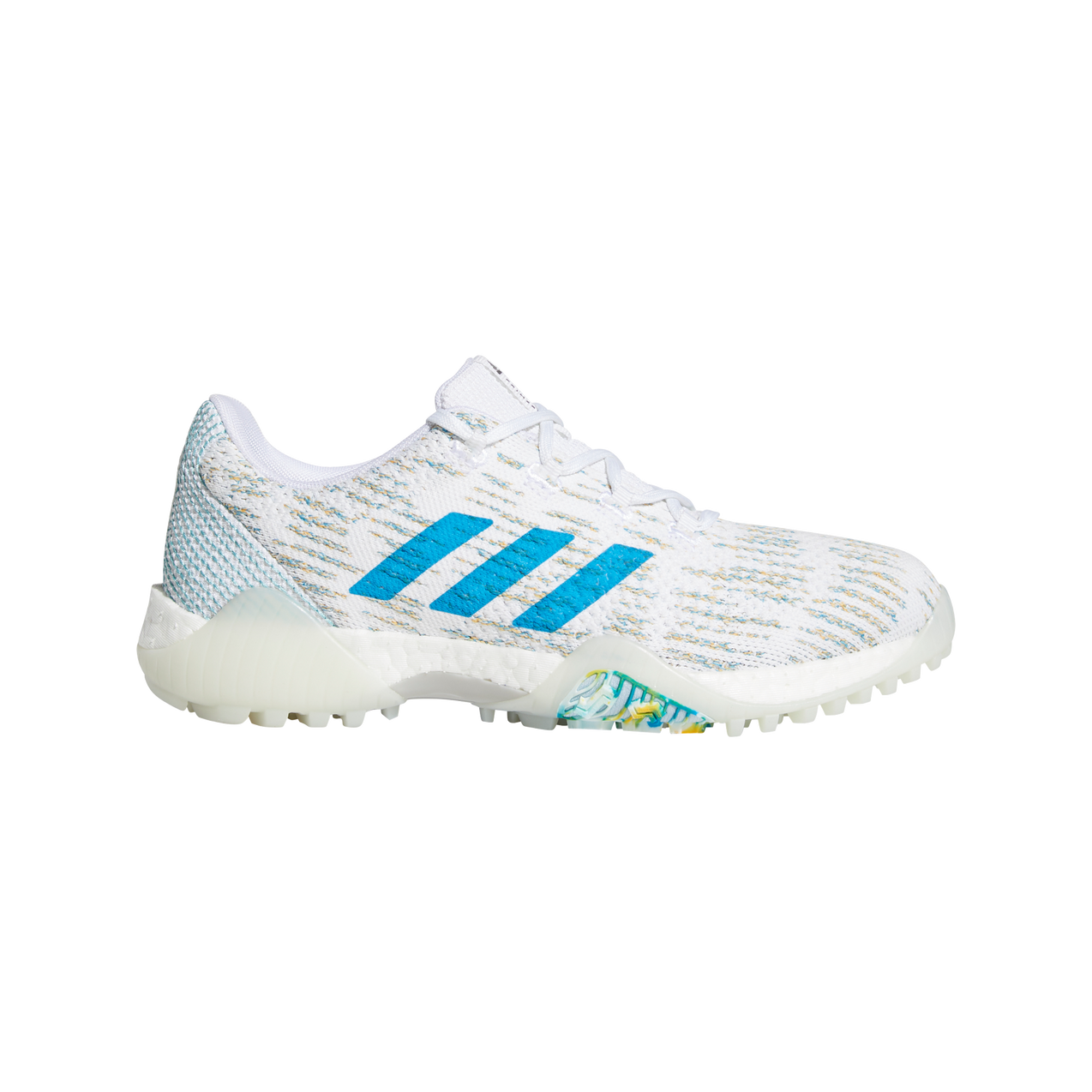 Women's CODECHAOS Primeblue Spikeless Golf Shoe - White/Blue