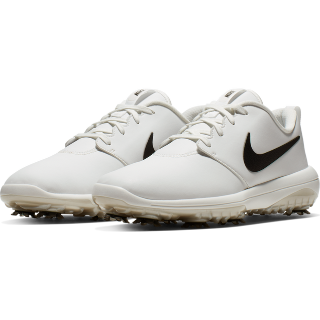 Men's Roshe G Tour Spiked Golf Shoe - White/Black | NIKE | Golf