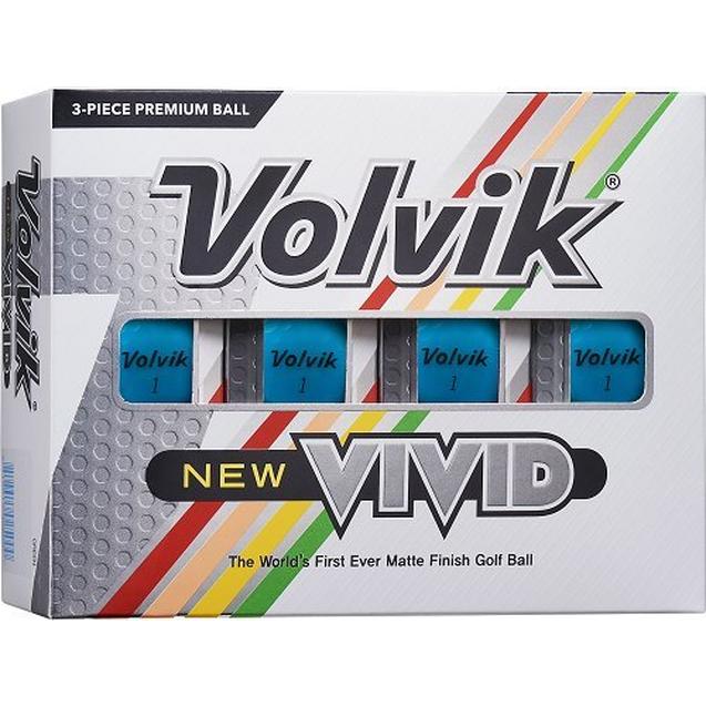 Vivid Golf Balls - Blue VOLVIK