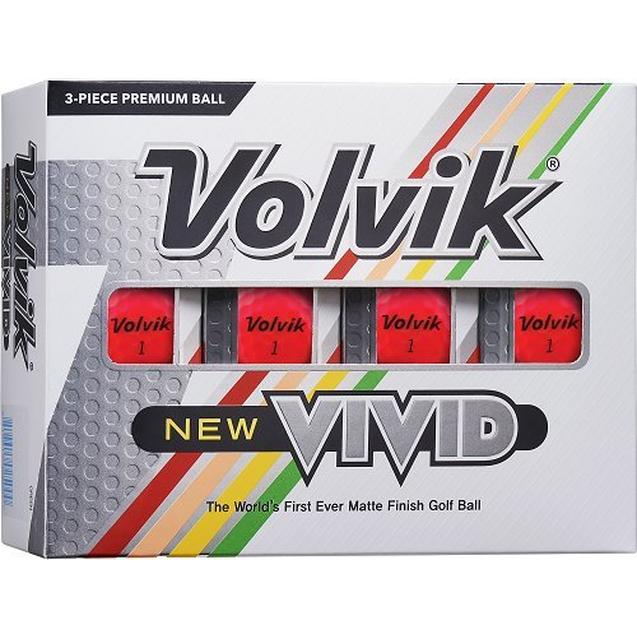 Vivid Golf Balls - Pink VOLVIK