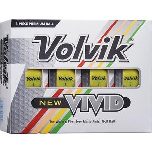 Vivid Golf Balls -Yellow