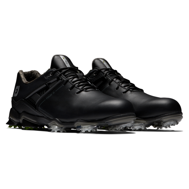 Men's Tour X Spiked Golf Shoe - Black | FOOTJOY | Golf Shoes