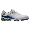 Men's Tour X Spiked Golf Shoe - White/Blue