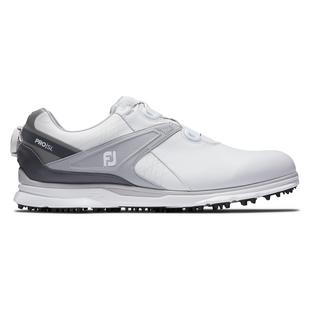 Men's Pro SL Boa Spikeless Golf Shoe - White/Grey