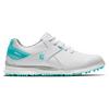 Women's Pro SL Spikeless Golf Shoe - White/Light Blue