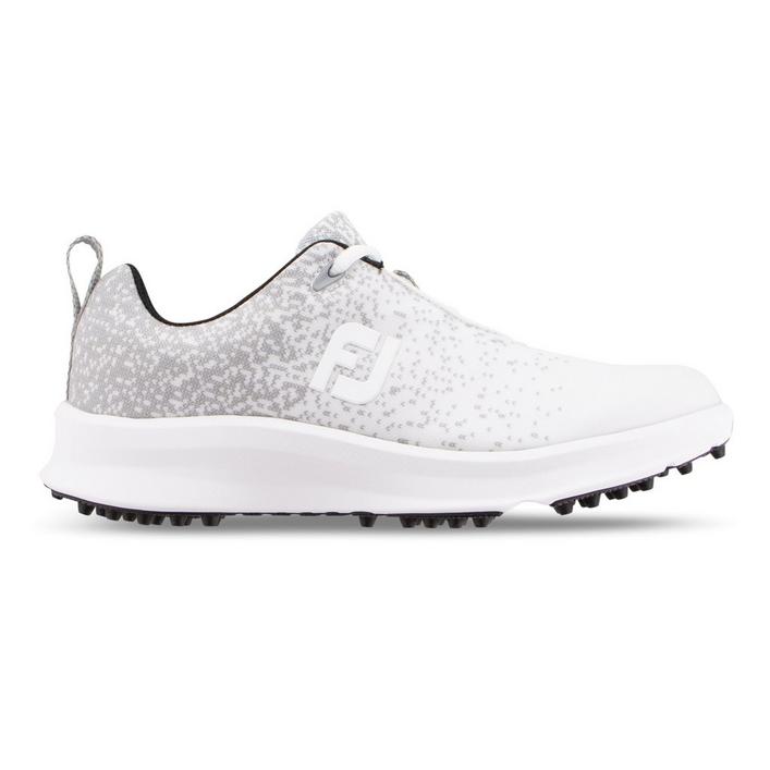 Women's Leisure Spikeless Golf Shoe - White/Grey | FOOTJOY | Golf Town ...