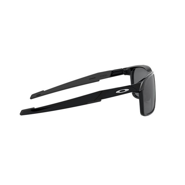 Oakley Portal X サングラス Polished Black Standard Issue Portal X Prizm Grey Polarized Lenses
