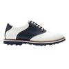 Men's Saddle Gallivanter Spikeless Golf Shoe - White/Navy