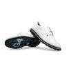 Men's Skull Embossed Gallivanter Spikeless Golf Shoe - White/Black