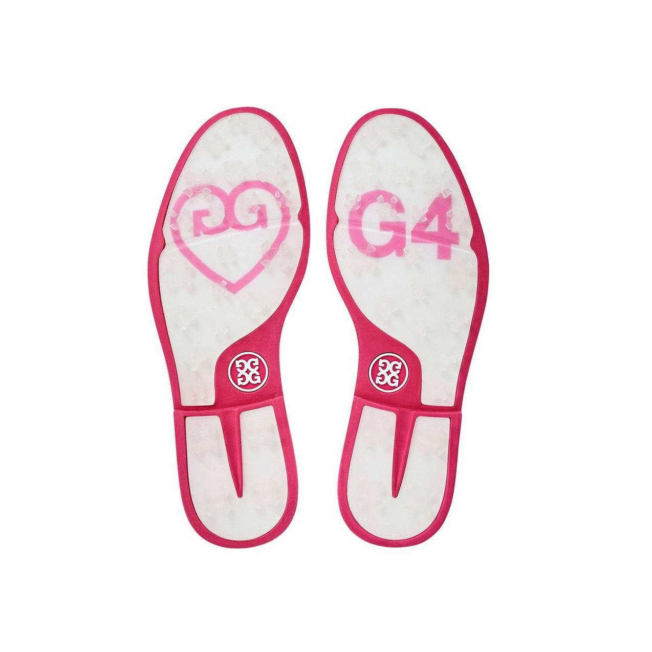 Women's Limited Edition Cap Toe Gallivanter Spikeless Golf Shoe - White/Pink