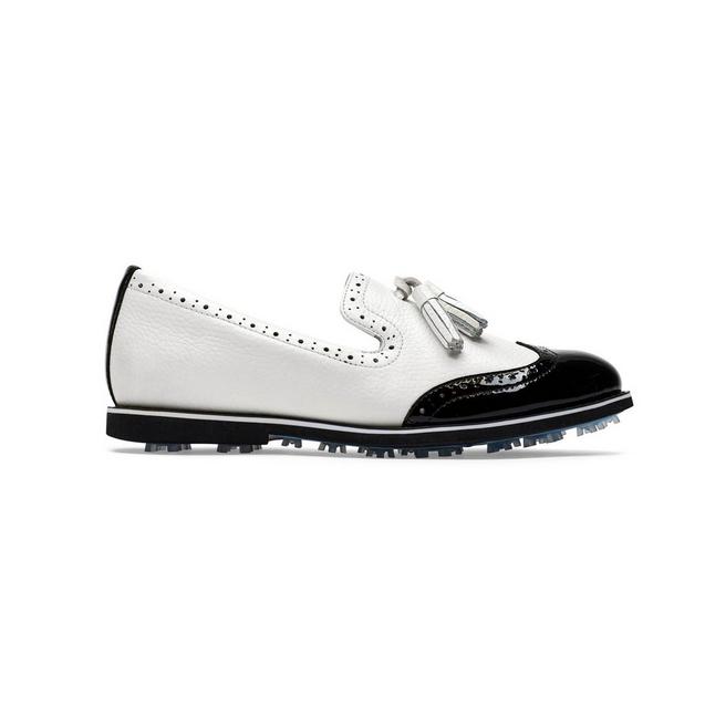 Chaussures Brogue Cruiser sans crampons pour femmes - Blanc/Noir G/FORE