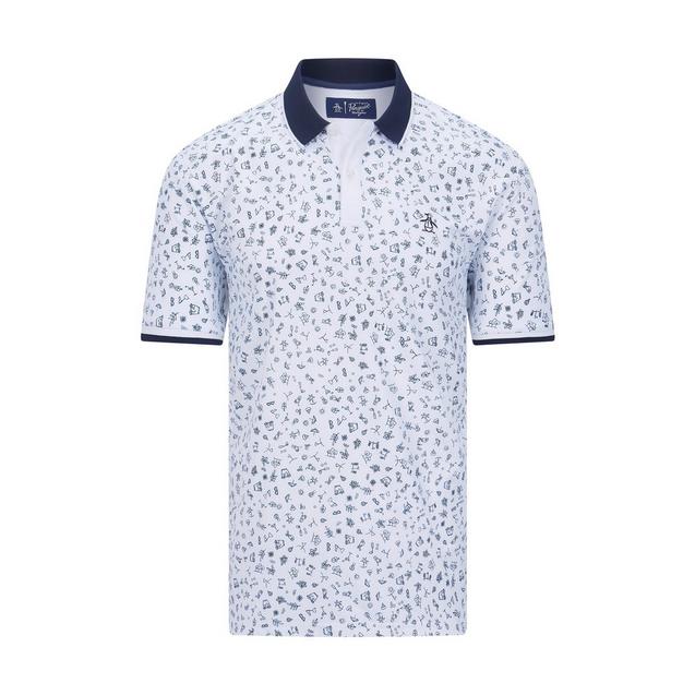 Polo Clubhouse à imprimé pour hommes ORIGINAL PENGUIN GOLF