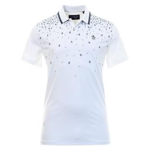 Men's Happy Hour Printed Short Sleeve Polo