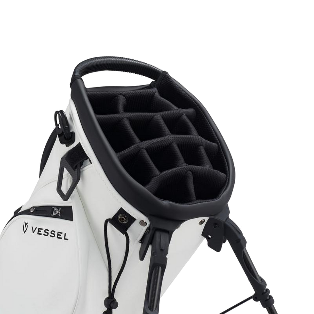 Player 2.0 Stand Bag - 14 Way | VESSEL | Golf Bags | Men's | WHITE 