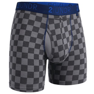 Men's Swing Shift Boxer Brief - Check Mate