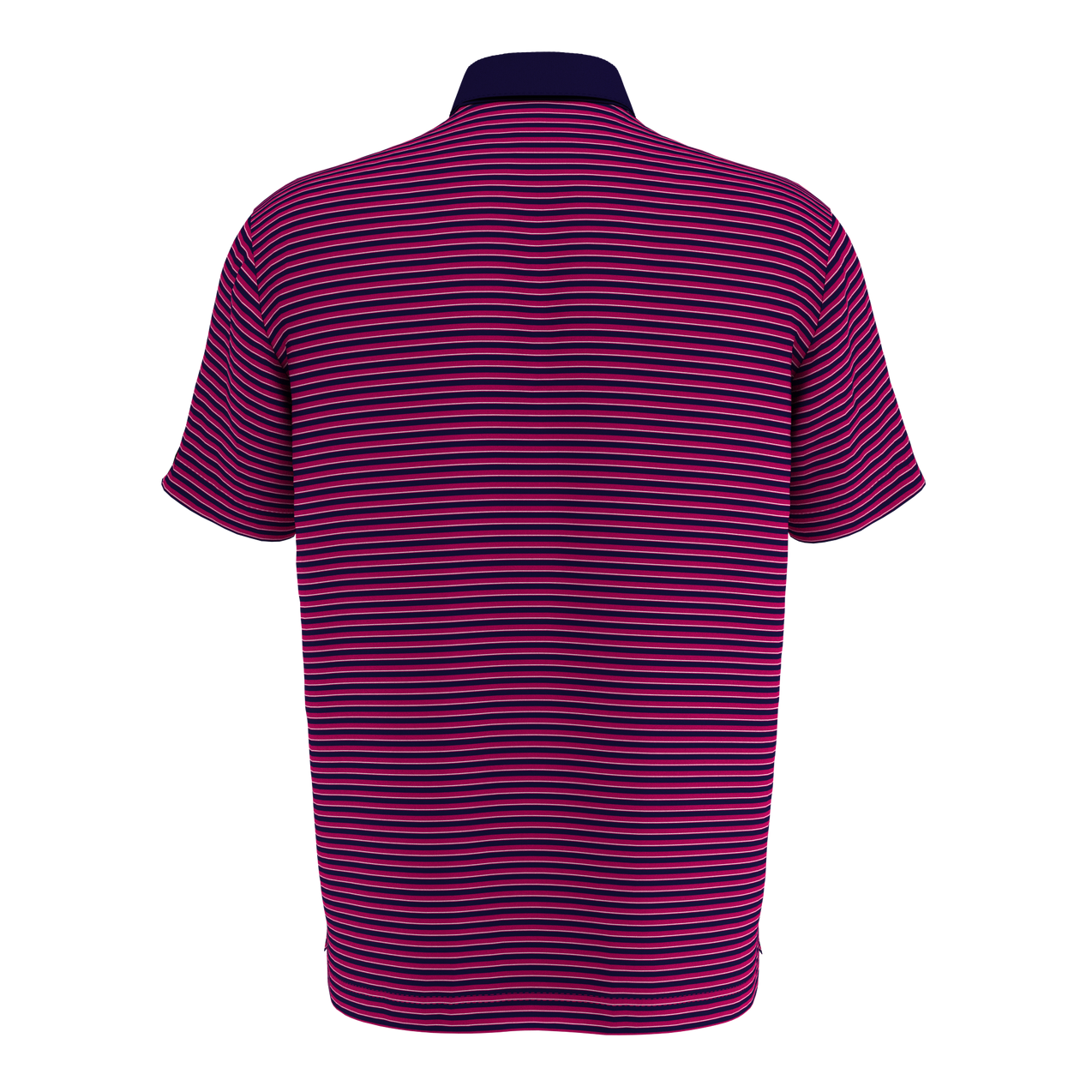 Men's 3-Colour Stripe Short Sleeve Polo
