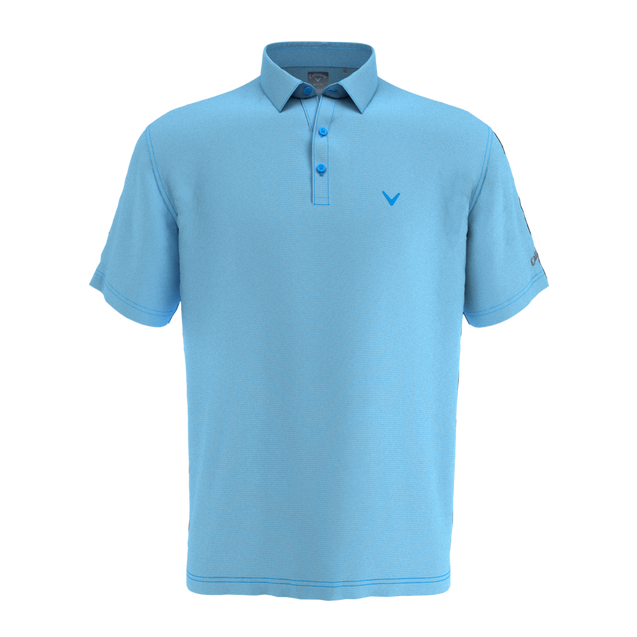 Men's Fine Line Stripe Short Sleeve Polo CALLAWAY