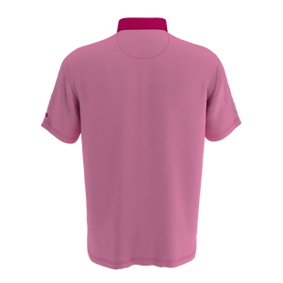 Men's Birdseye Colourblock Short Sleeve Polo