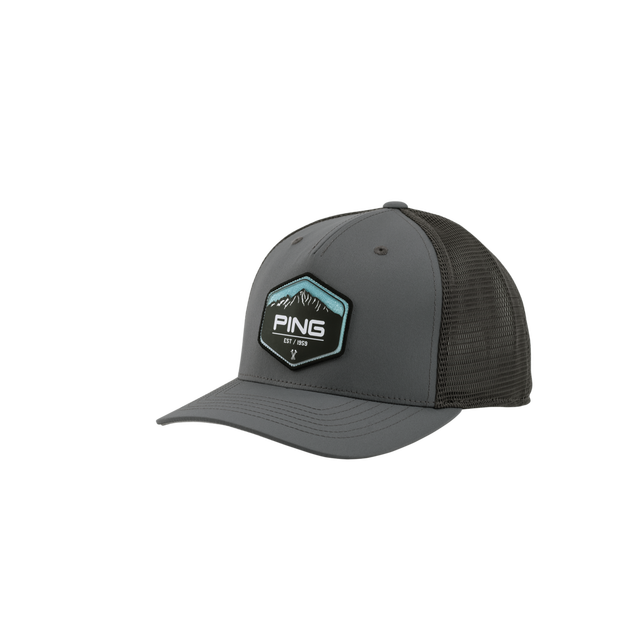 Men's Summit Patch Mesh Snapback Cap PING