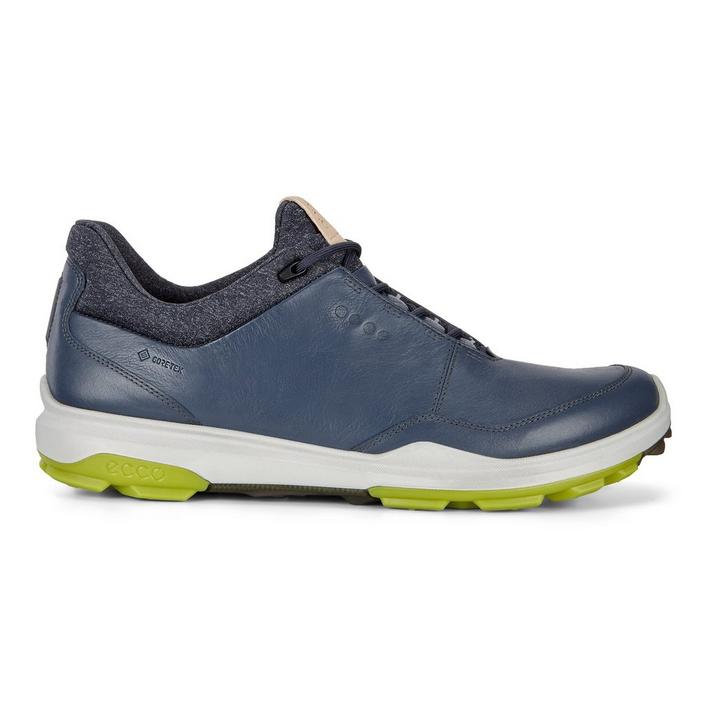 Men's Goretex Hybrid Biom 3 Spikeless Golf Shoe - Blue/Green | ECCO ...
