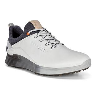 Men's Goretex S-Three Spikeless Golf Shoe - White/Grey