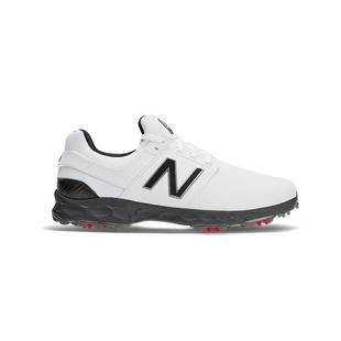 Chaussures Fresh Foam Links Pro à crampons pour hommes - Blanc/Noir