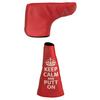Keep Calm and Putt On Blade Putter Headcover