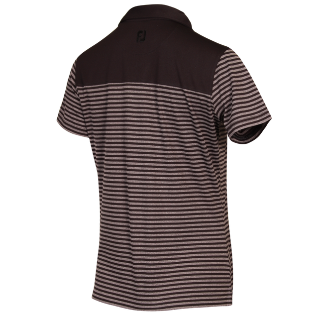 Footjoy lisle store stripe polo