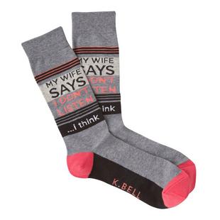 Chaussettes tube My Wife Says pour hommes