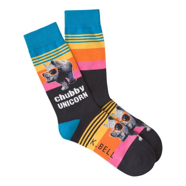 Men's Chubby Unicorn Crew Sock K-BELL
