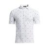 Men's Dots Short Sleeve Polo