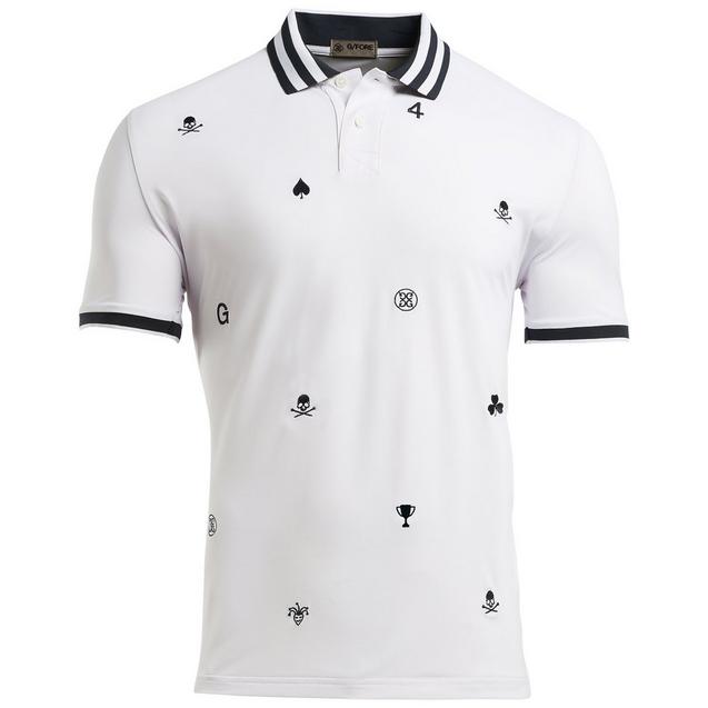 Polo Skull brodé pour hommes G/FORE