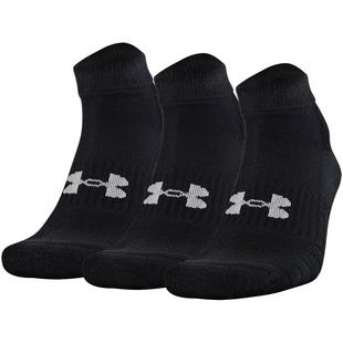 Men's Training Cotton Lo Cut - 3 Pack UNDER ARMOUR