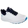 Chaussures Go Golf Elite 4 sans crampons pour hommes - Blanc/Bleu marine