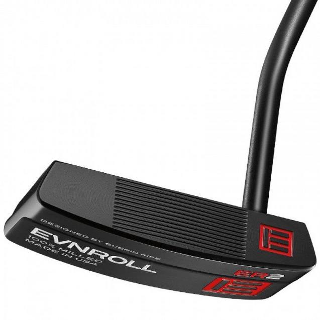 ER2 Black Mid Blade Putter with Pistol Grip EVNROLL
