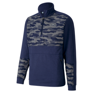 Veste Cloudspun Camo Stealth à glissière 1/4 pour hommes